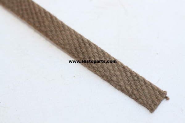 Plat canvas motorkap band 10 mm breed