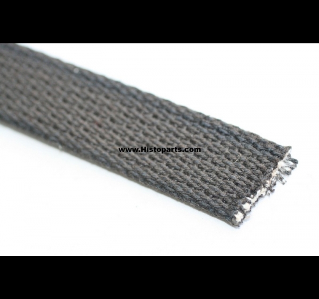 Canvas Band, Plat 25 mm breed