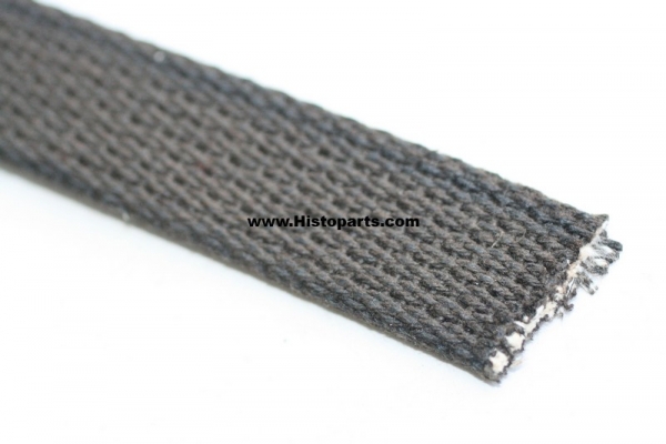 Canvas Band, Plat 25 mm breed