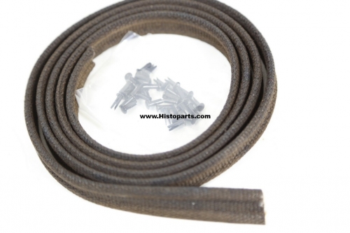 Radiator shell lacing