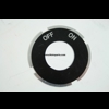 Ignition switch plate. A-Ford