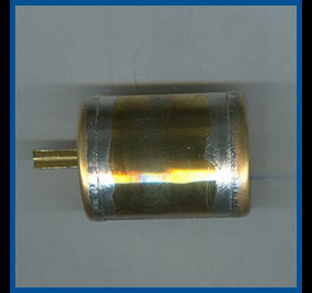 Brass fuel gauge float. A-Ford