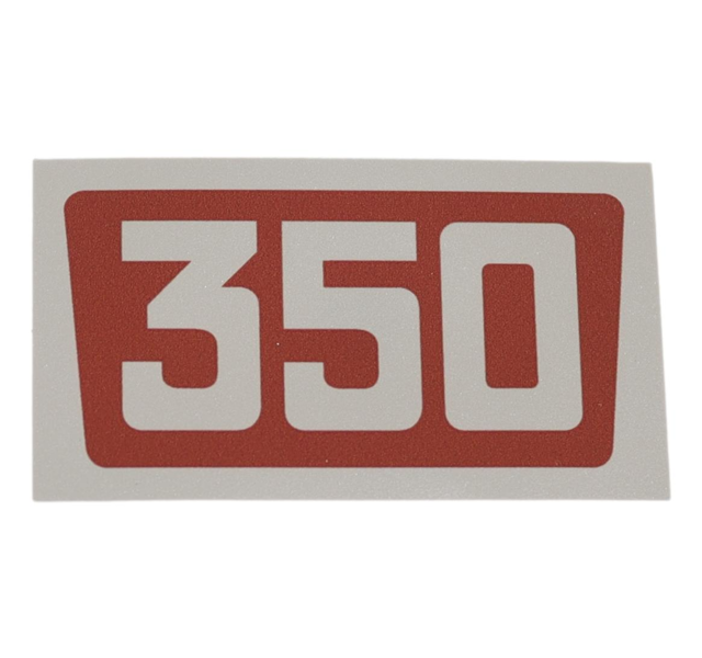 350 embleem stikker