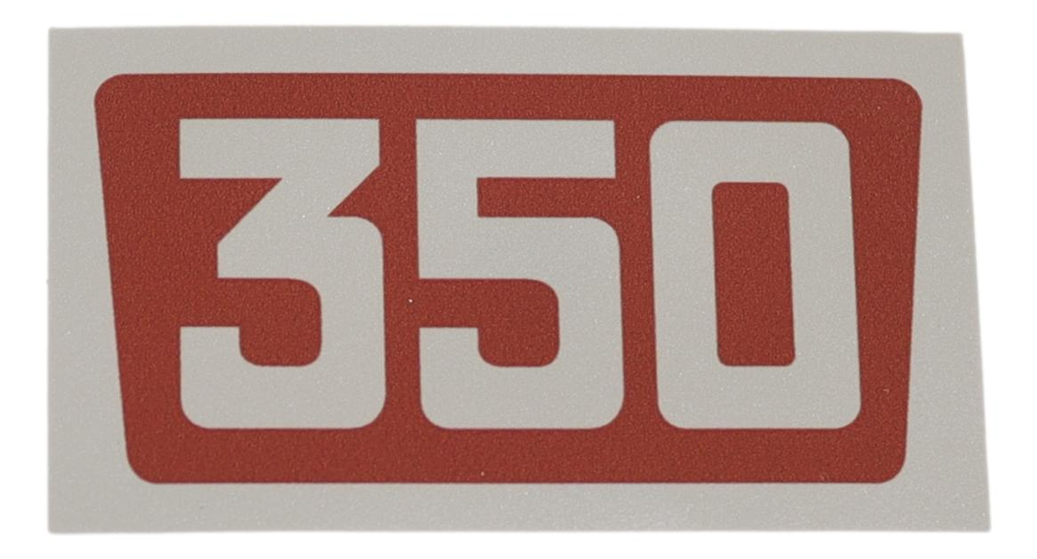 350 logo decal