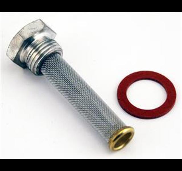 Cadmium plated strainer for Zenith carburetor