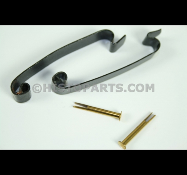 Distributor clamp set. A-Ford