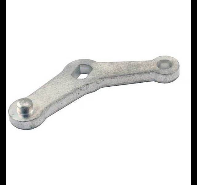 Choke lever on carburetor. A-Ford