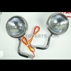 Cowl side light set with turn signal function. A-Ford 1928-29