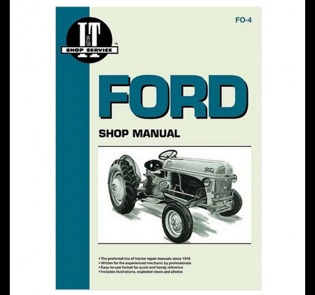 I & T werkplaatsboek. Ford 8N, 2N, 9N