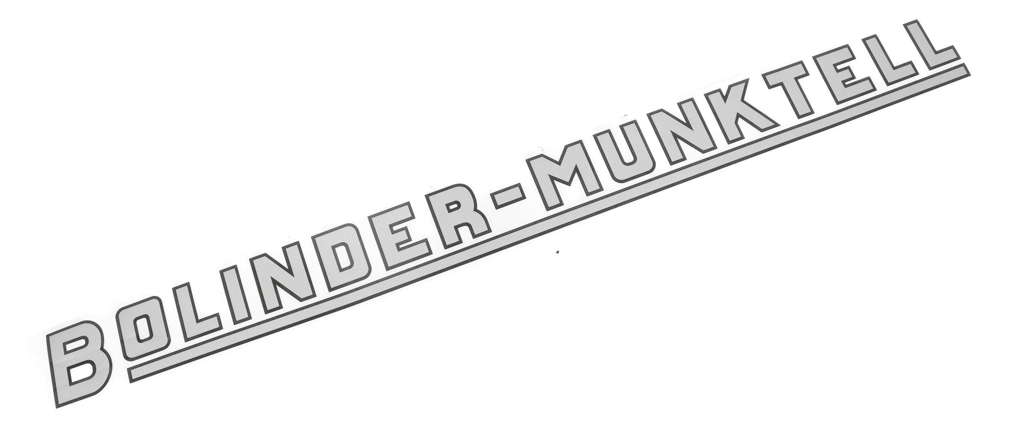 Bolinder Munktell Motorkap Stikker