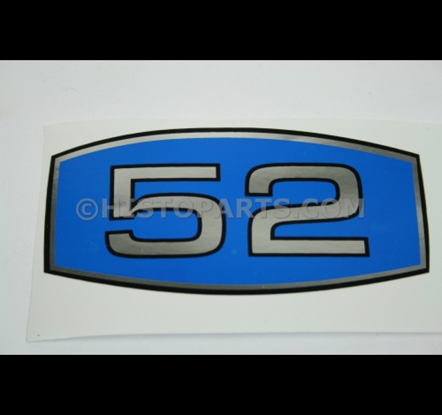 Model 52 decal. International