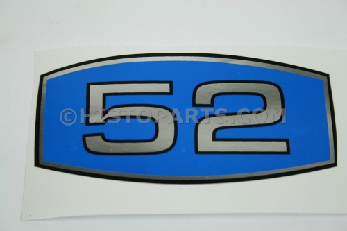 Model 52 decal. International