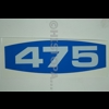 475 International decal