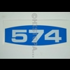574 International decal