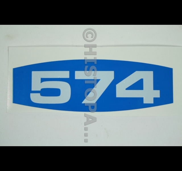 574 International decal