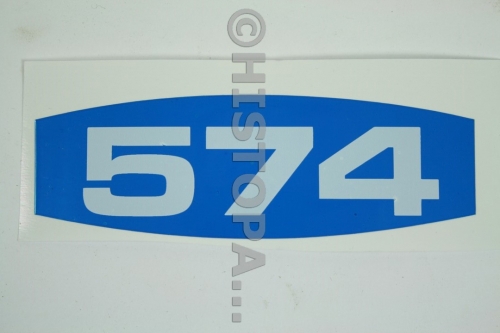574 International stikker
