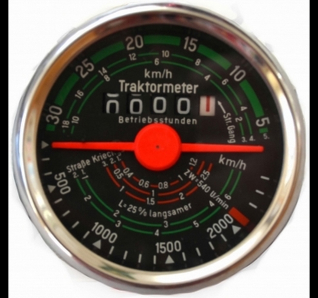 Tachometer Fendt Favorit 2, 3, High speed
