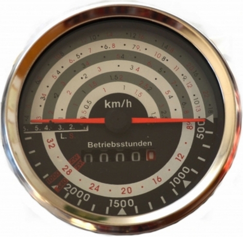 Tachometer Fendt Farmer. 32 km/h