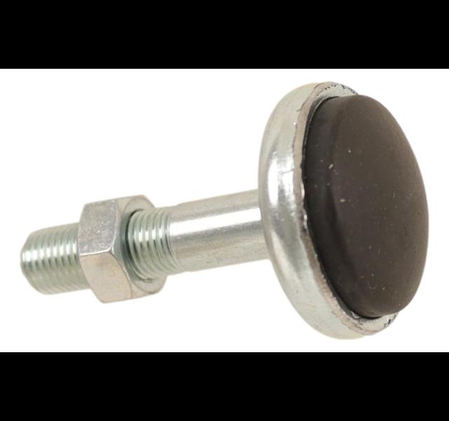 Accelerator foottrest post with nut. A-Ford