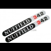 Nuffield 3/42 bonnet decal set