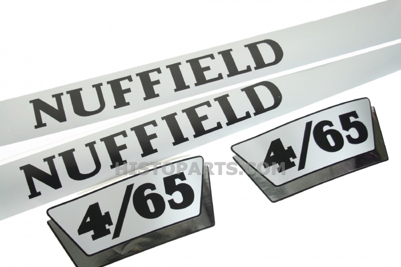 Nuffield 4/65 bonnet decalset