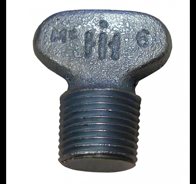 Winged engine cooland drain tap