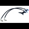 Hydraulic hose and mounting kit external hydr. valve