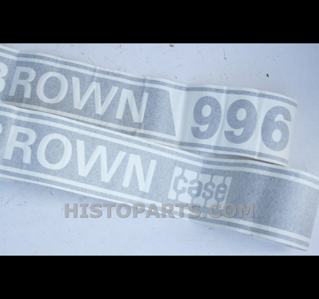 Bonnet decal set David Brown Case 996