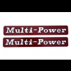Multi Power stikker set
