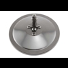 Outside Rear View Mirror Head - For Hinge Type Mirror - Black 130 mm