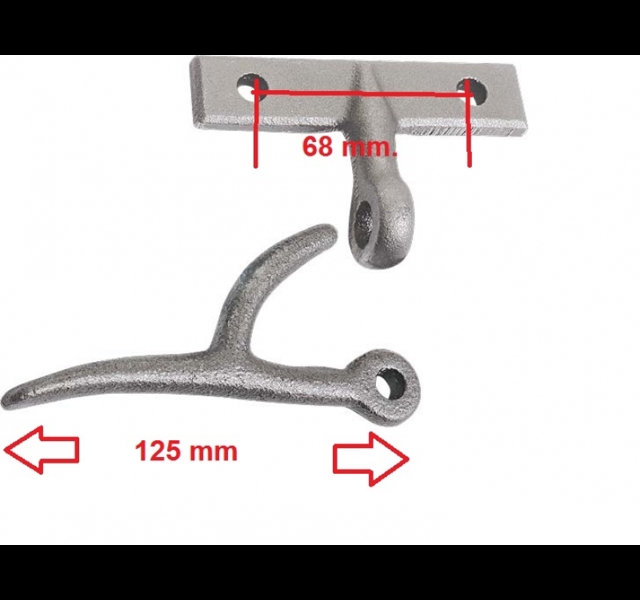 Open laadbak sluiting set Histoparts