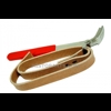 Strap wrench for oil filter removal