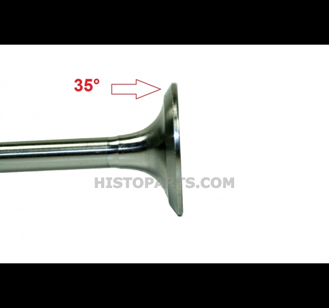 ExhaustValve 35° angle. Massey Ferguson Histoparts