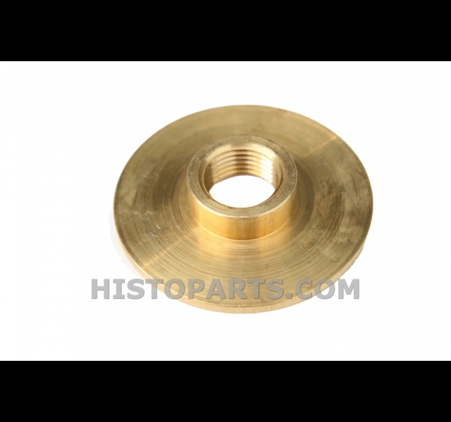 Brass fuel and water tank flange. (1)