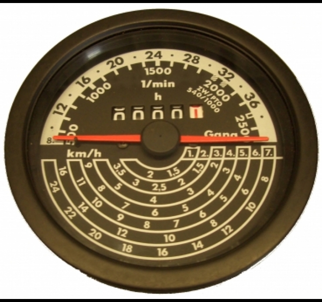 Tachometer, International 40 Km/h