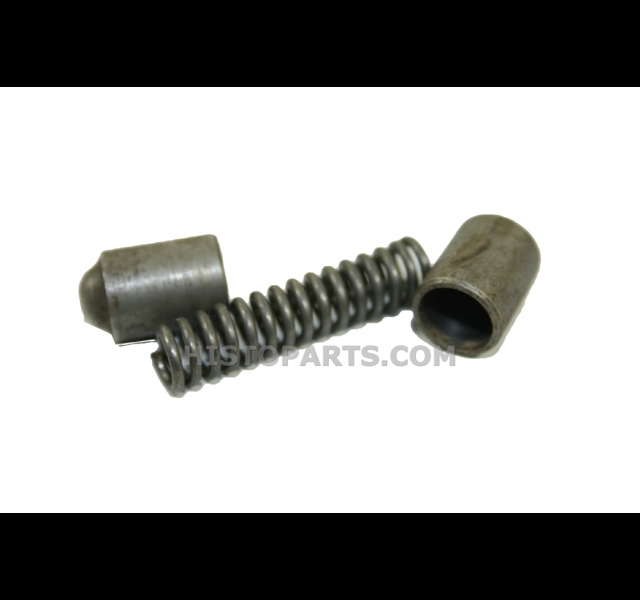 Transmission shifter rod plunger and spring