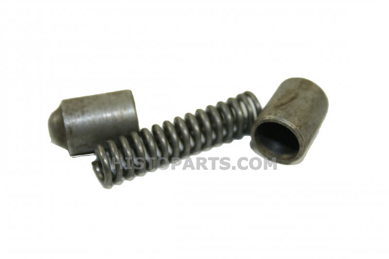 Transmission shifter rod plunger and spring