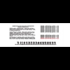 Model A Ford Speedometer Decal Set - Oval Face - 1928 To Early 1930