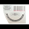 Model A Ford Speedometer Decal Set - Round Face - 7/8 - Stewart Warner