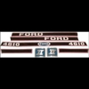 Ford 4610, Gen 2. Bonnet decal set