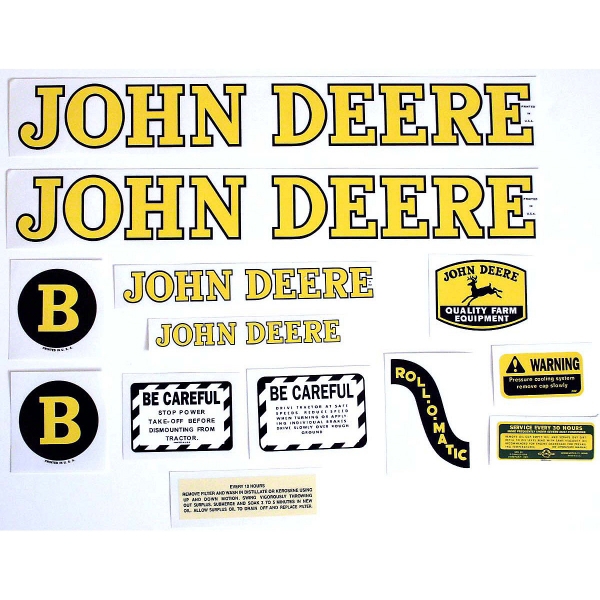 Stikkerset John Deere B 1947-52