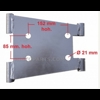 Mounting plate only, Drawbar. Massey Ferguson Histoparts