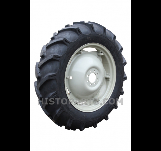 Wheel and tyre assembly LH. 9 x 28