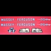Decal set Massey Ferguson 35X