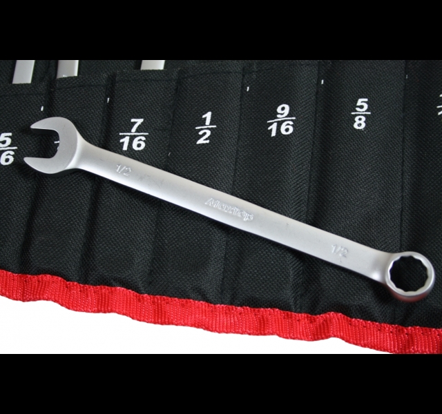 Steek - Ring sleutelset 8 delig, INCH Histoparts