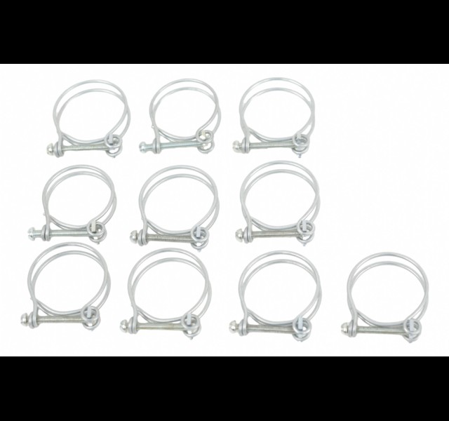 Hose Clip Kit - Original Style, Fordson Dexta, Super Dexta
