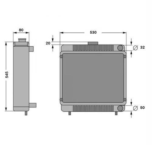spare part Radiator International