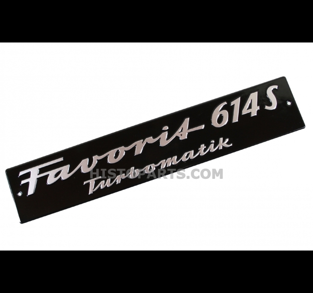 Bonnet size emblem, Fendt Favorit 614 S