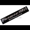 Bonnet side emblem Fendt Farmer 108 LS
