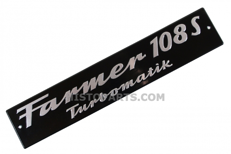 Motorkap embleem Fendt Farmer 108 S